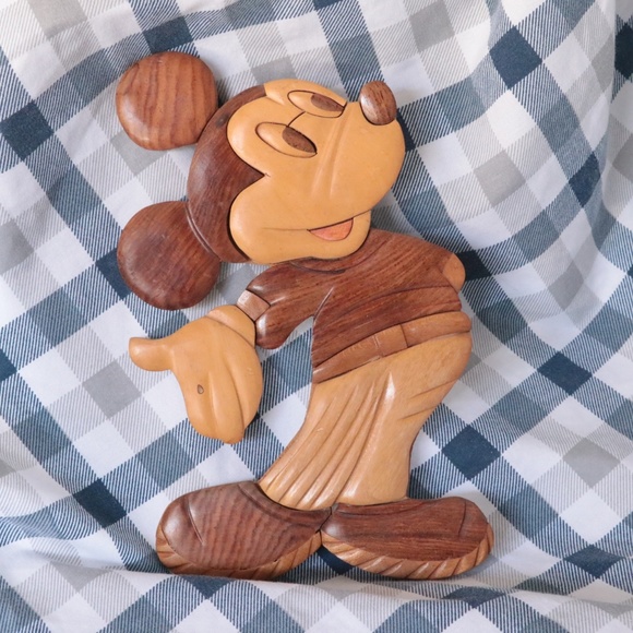 Other - Tiki Wood Mickey Mouse Wall Decoration